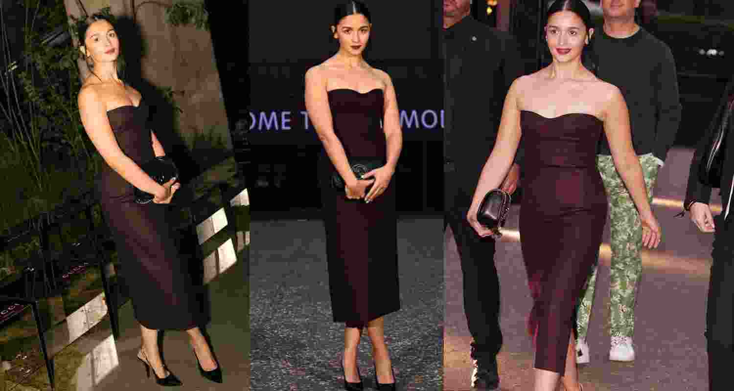 Actor Alia Bhatt attended the Gucci Cruise show 2025 at the Tate Modern art gallery, London, hosted by the Italian luxury brand's creative director Sabato De Sarno.