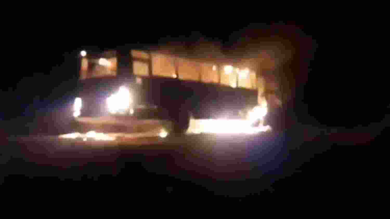EVMs damaged in MP's Betul bus fire, repolling likely; no casualties
