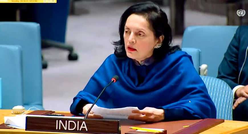 India at UN : UN ambassador outlines 'Viksit Bharat' vision for women-led development by 2047