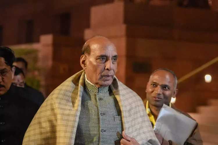 PM Modi's guarantee is to save citizens from hardships, says Rajnath Singh in MP's Singrauli