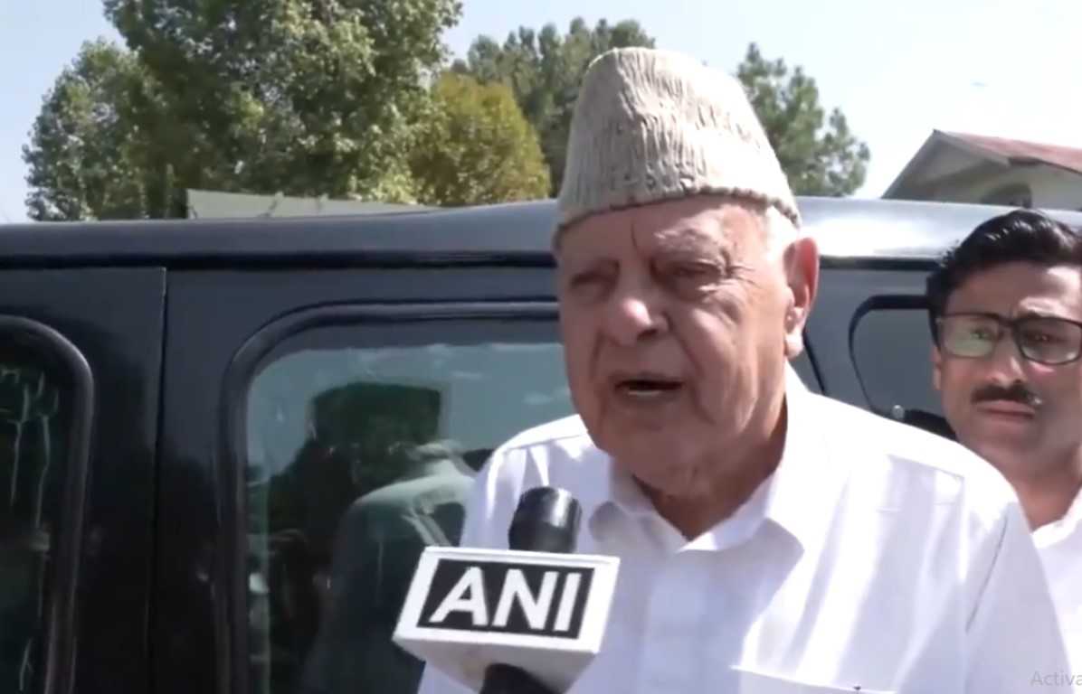 While responding to a query with on the recent statements of BJP leaders during their campaigns about Article 370 being done and dusted, he said the party had been burying everything.