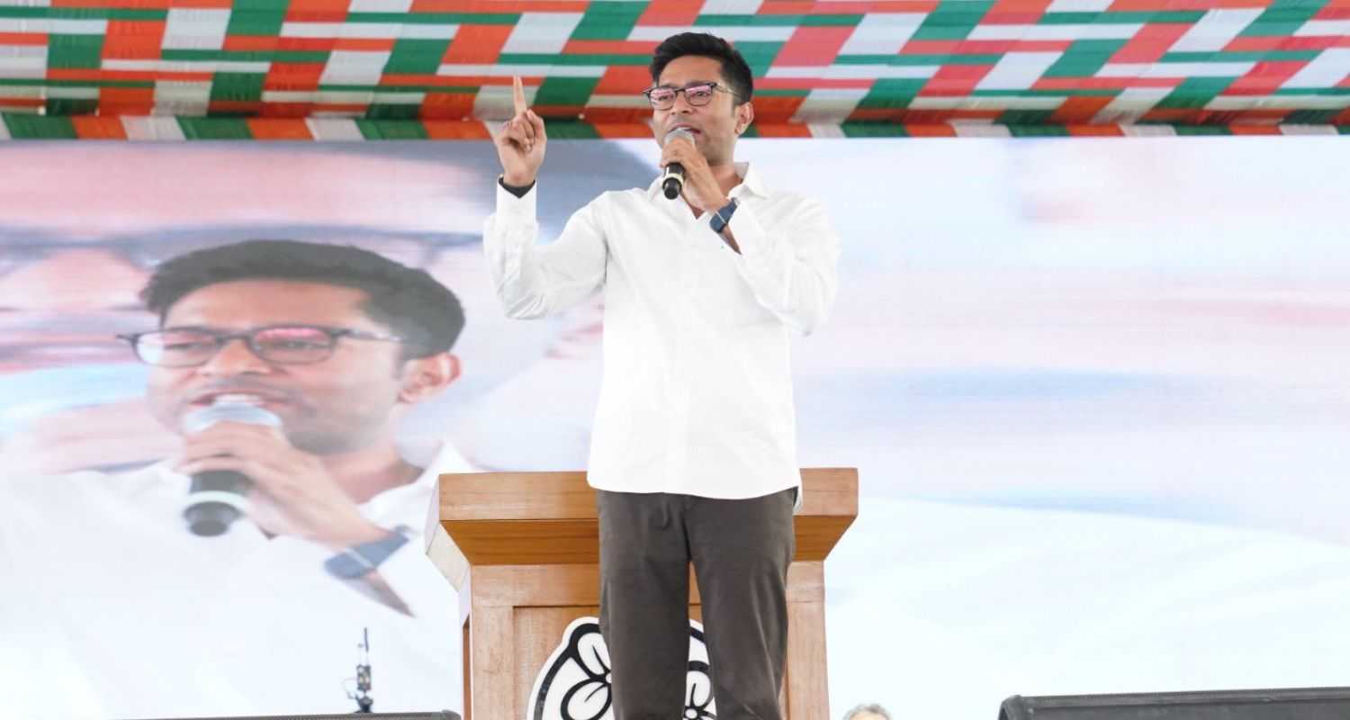 Abhishek Banerjee accuses BJP for Sandeshkhali row.