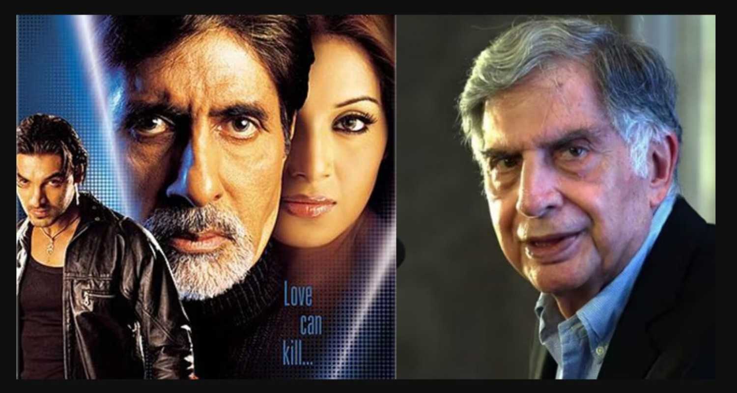 Ratan Tata entered Bollywood once with 'Aetbaar'