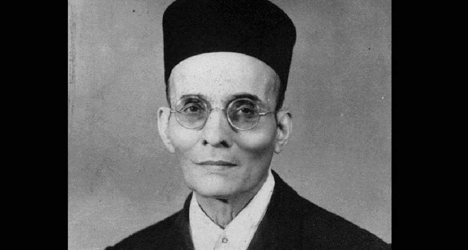 Picture of Vinayak Damodar Savarkar. 