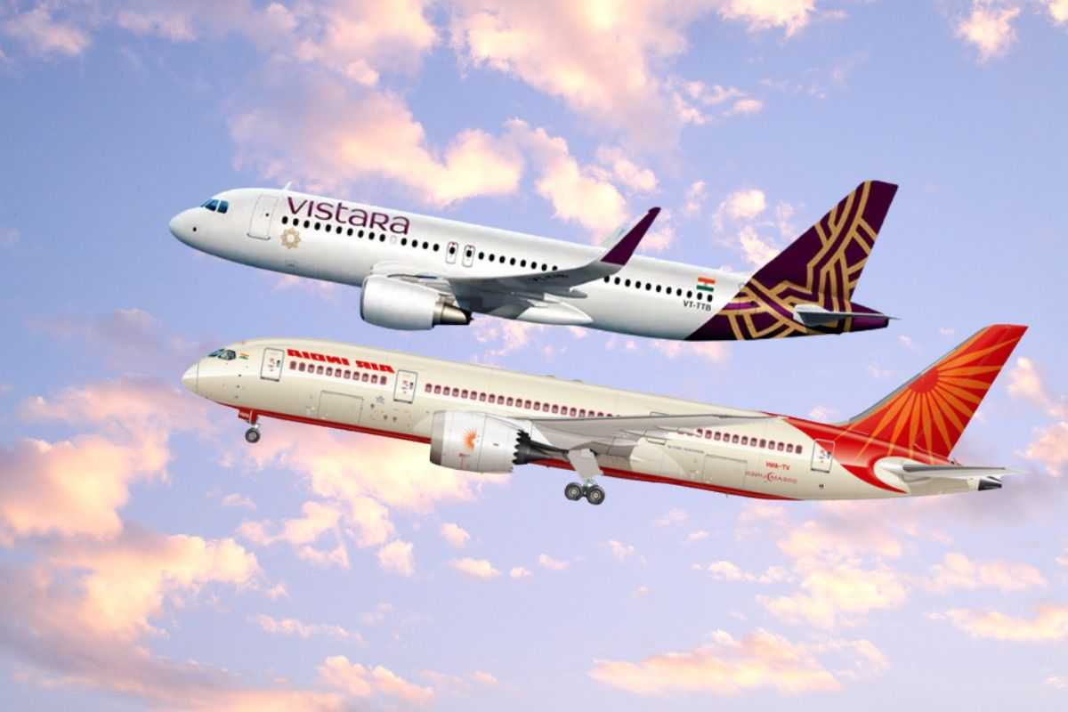 Vistara to merge into Air India on November 12