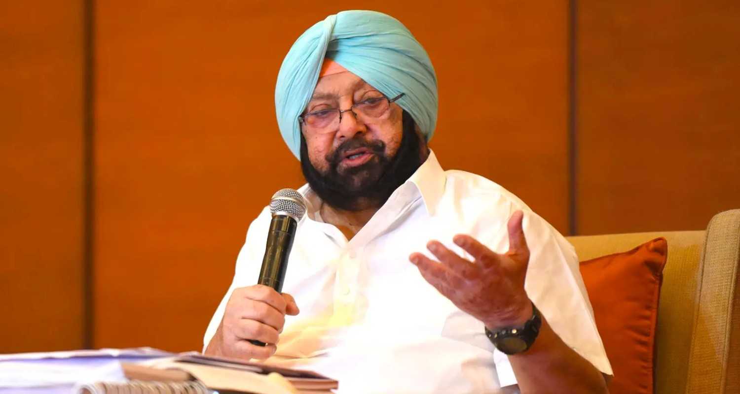 Former Punjab CM Capt. Amarinder Singh.