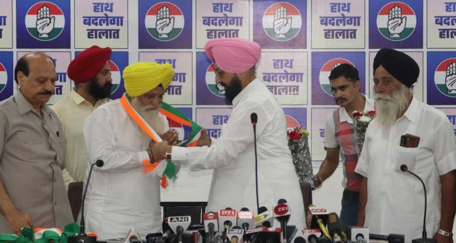 AAP's Nilokheri (reserve) seat candidate Amar Singh shifts to Congress. 