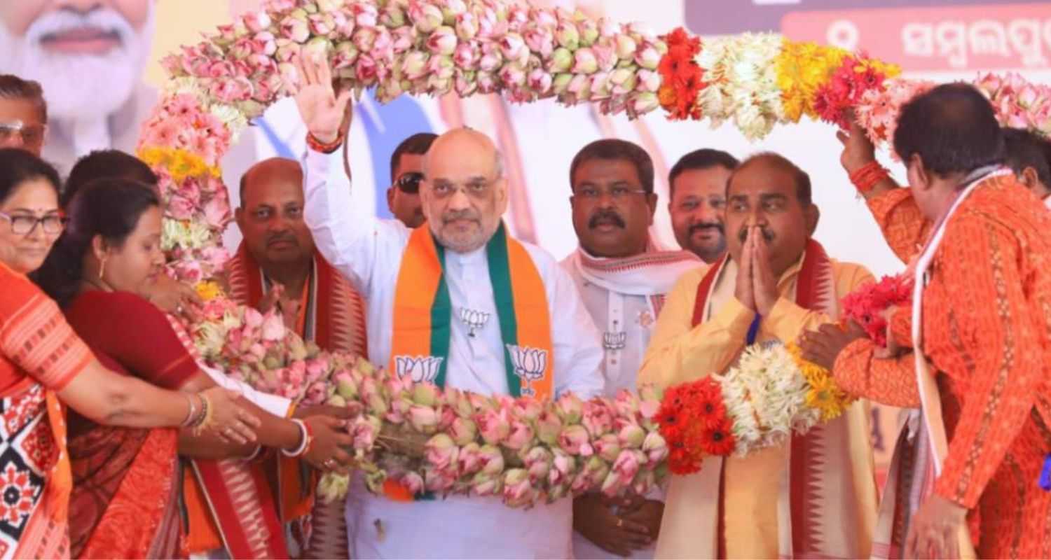 Union Home Minister Amit Shah in Odisha