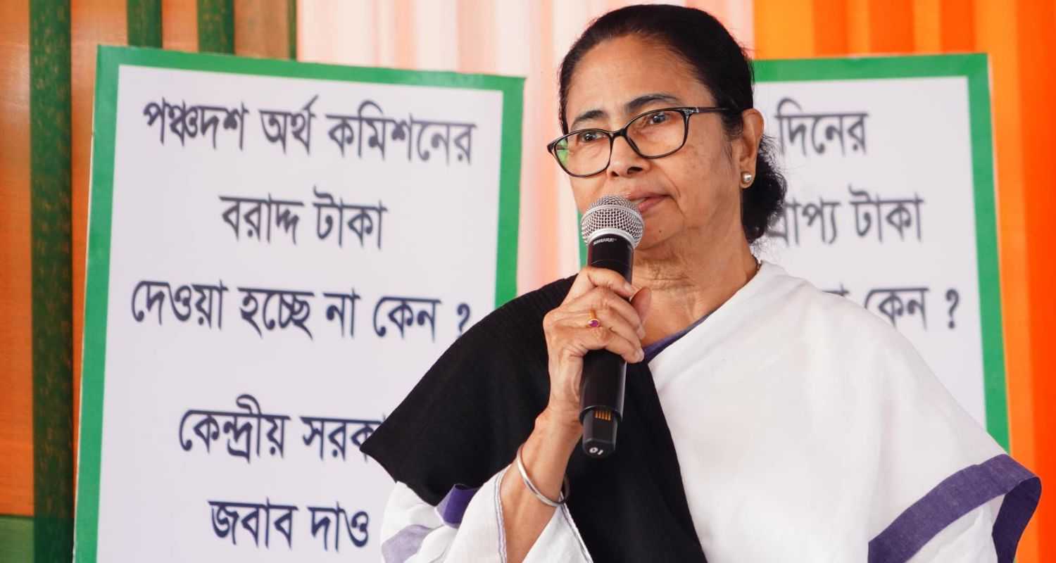 West Bengal Chief Minister Mamata Banerjee claims to clear dues of state MGNREGA workers. 