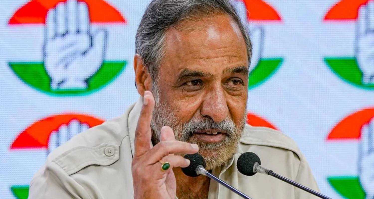 Congress candidate from Kangra, Anand Sharma.