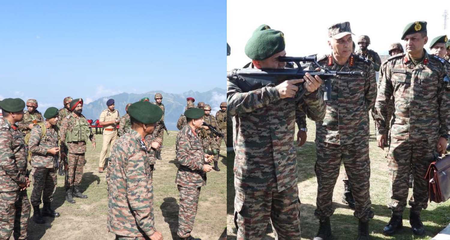 COAS, visited the forward locations of #ChinarCorps & reviewed the security situation along the Line of Control. 