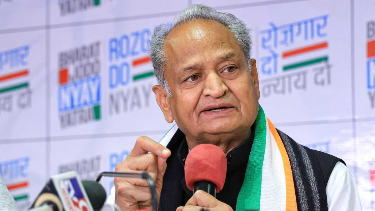 Gehlot accuses BJP of scrapping Congress-led welfare schemes