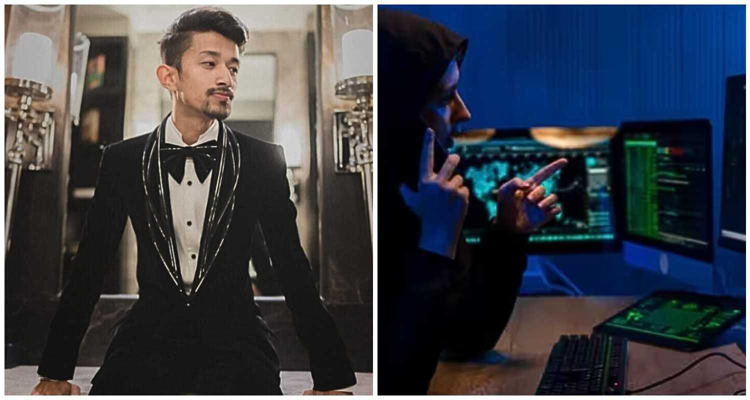 22-year-old online trader from Dibrugarh Vishal Phukan (L). Image for representative image on right.