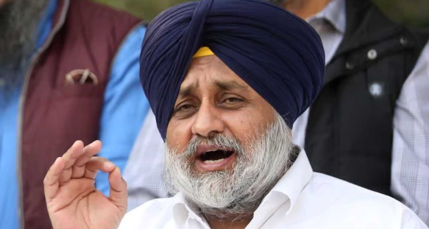 Sukhbir Singh Badal. 