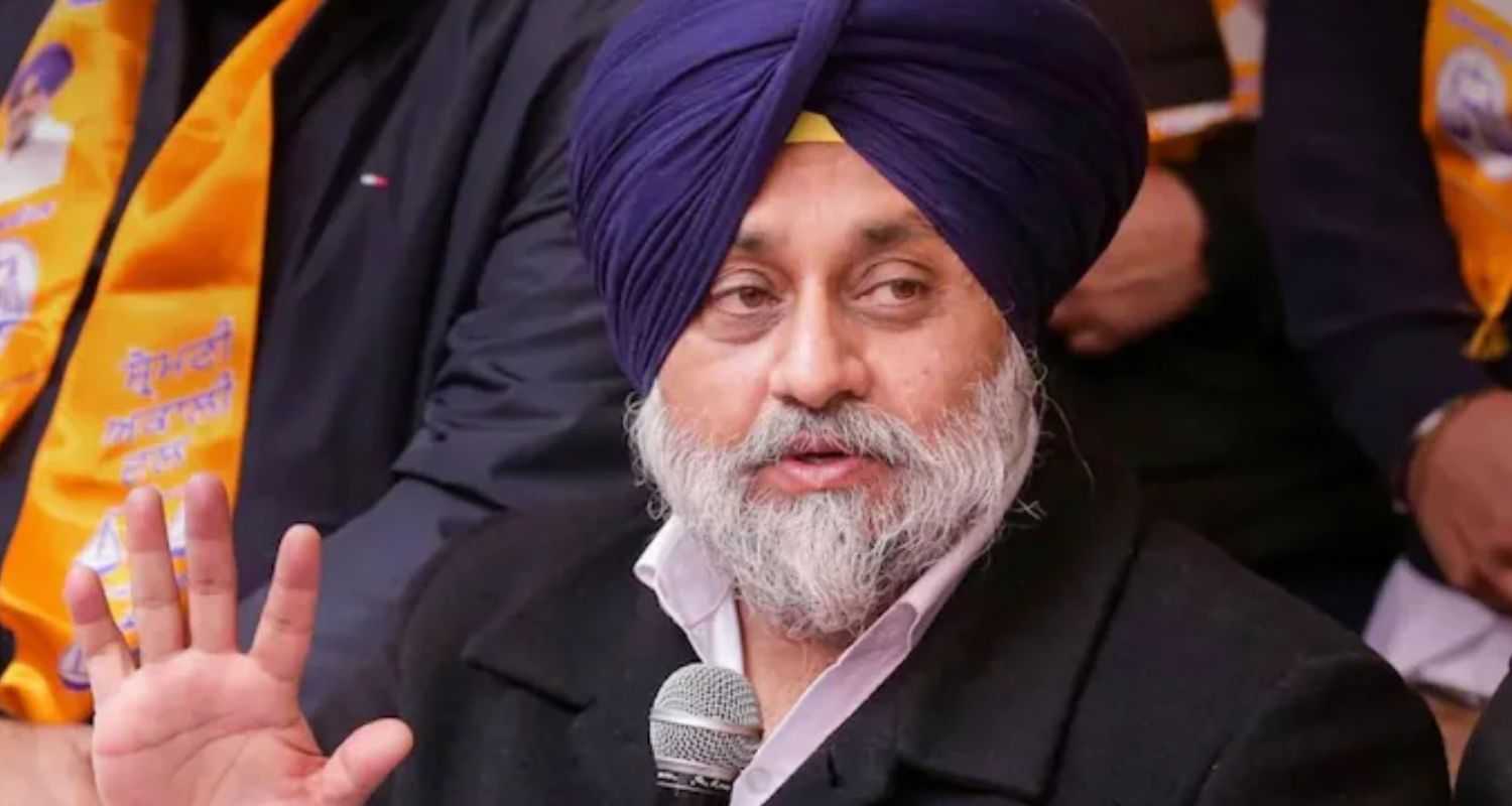 Shiromani Akali Dal (SAD) Chief Sukhbir Singh Badal. 