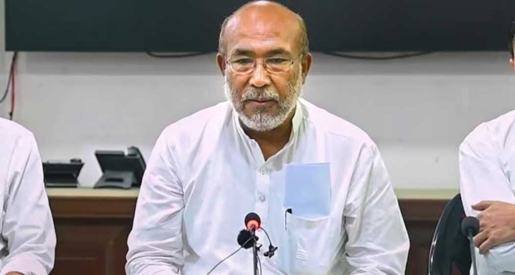 Manipur Chief Minister N Biren Singh.