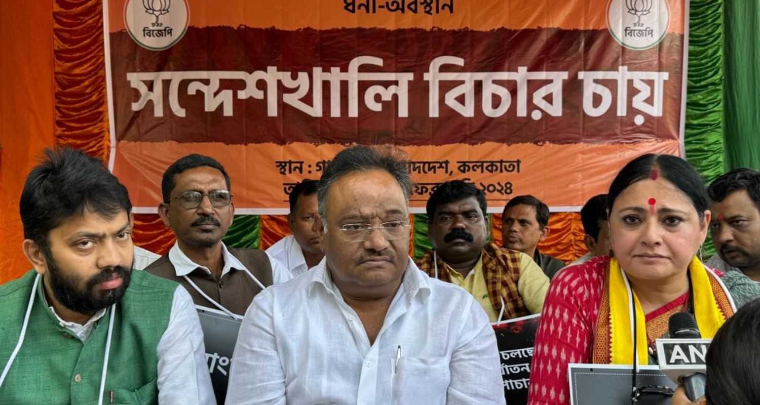 BJP launches two days sit-in protest.