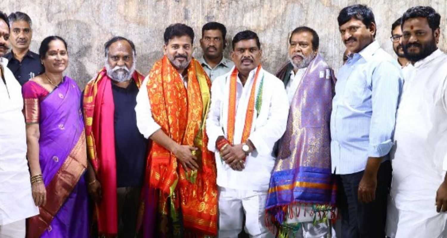 BRS loses its 10th MLA to Congress in Telangana