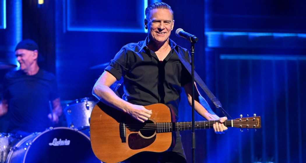 Canadian music icon Bryan Adams.