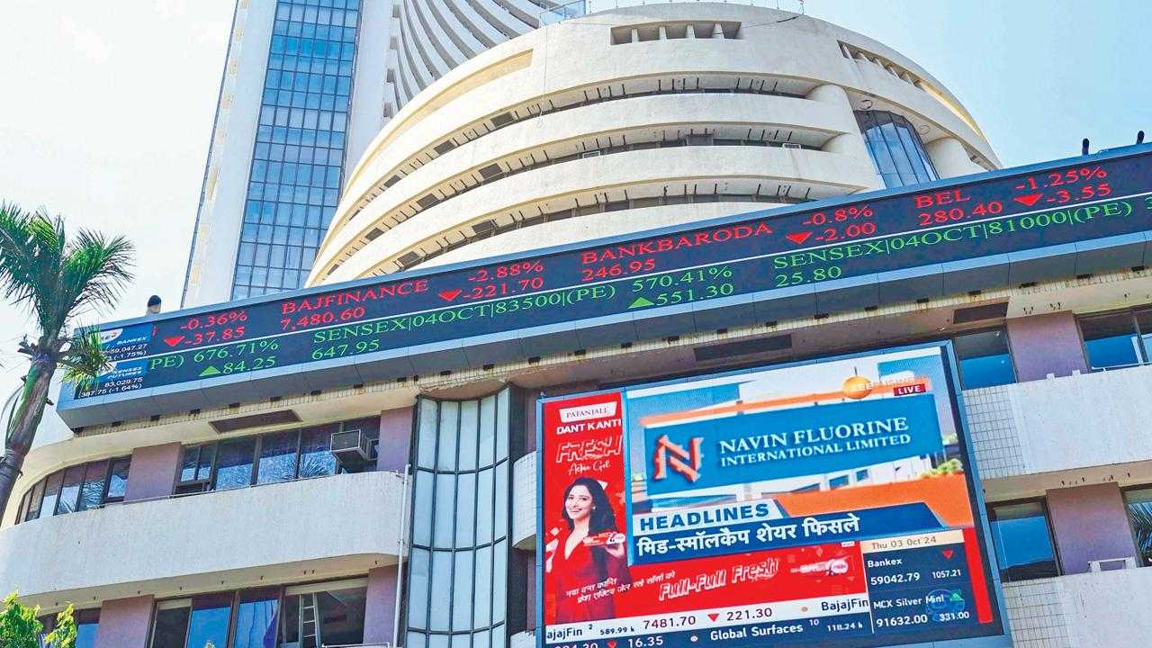 Sensex, Nifty slump 1 pc on FII outflows, West Asia tensions