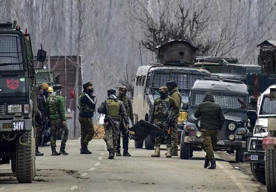 Convoy movement has been stopped  with officials saying that the ongoing Amarnath Yatra has also been temporarily suspended on Monday as a precautionary measure on the fifth anniversary of the abrogation of Article 370.