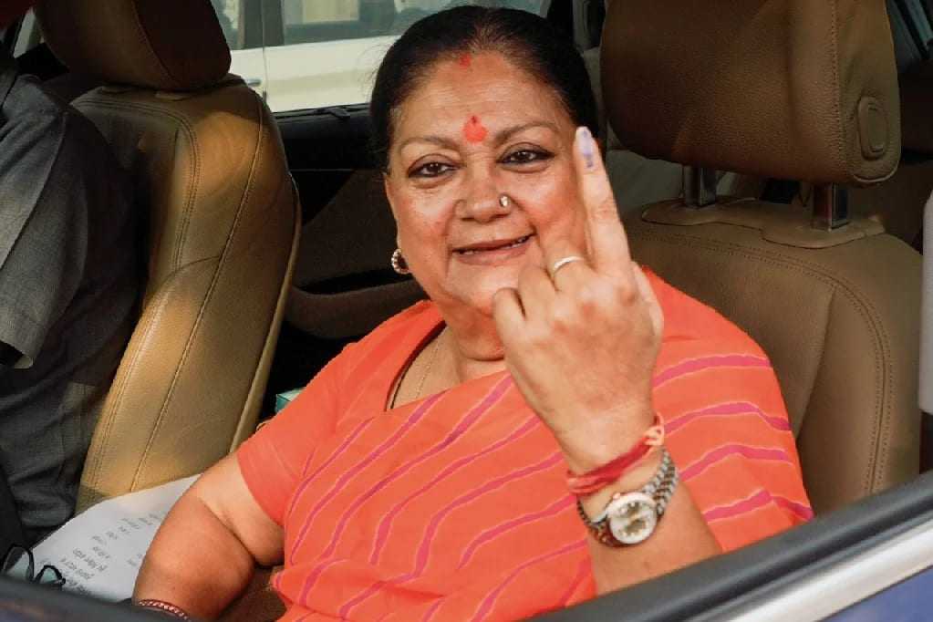 Former Raj CM Vasundhara Raje votes in Jhalawar, optimistic of PM Modi’s 3rd term