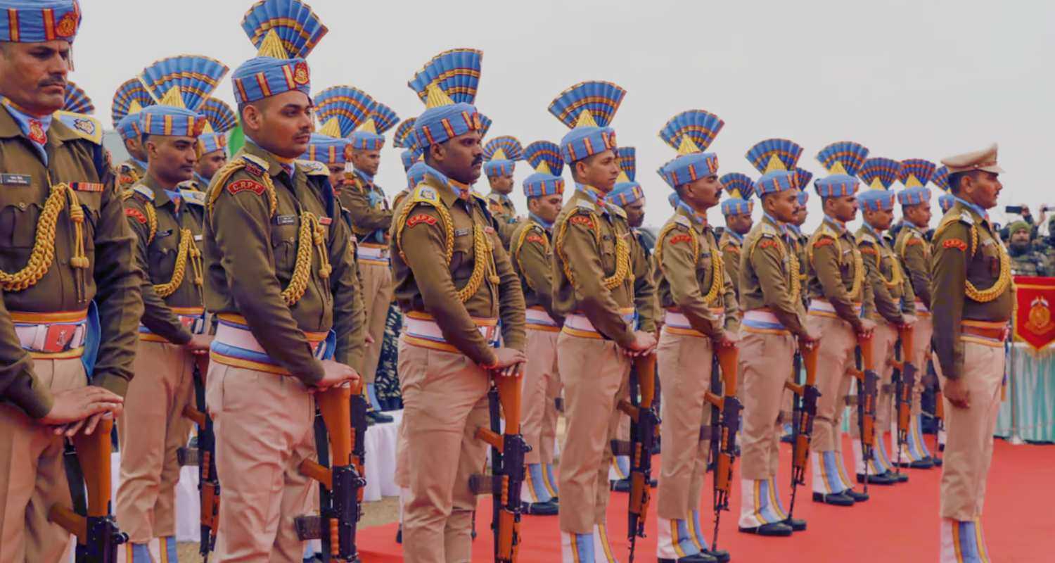 CRPF raising day. 