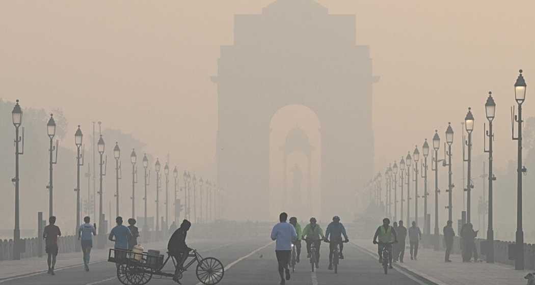 The air quality in Delhi was reported in the "very poor" category, with some areas slipping into the "severe" zone. 