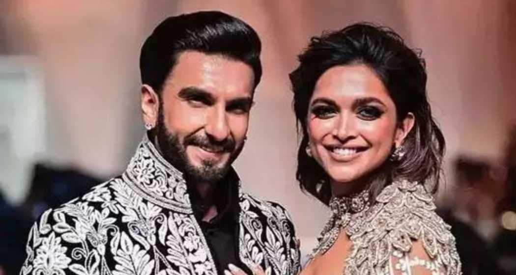 Bollywood actors Ranveer Singh and Deepika Padukone.