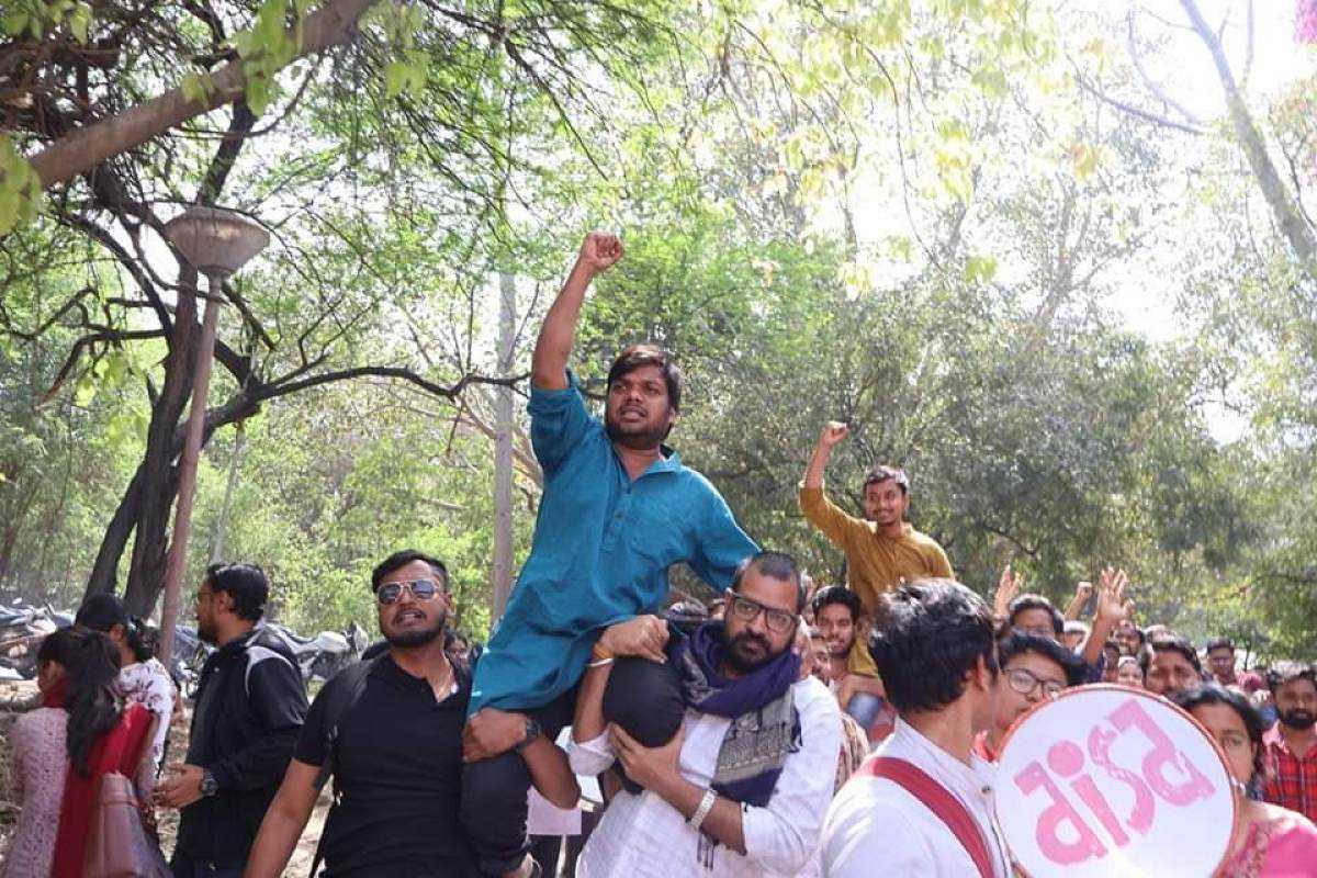 Dhananjay JNU's first dalit president since 1997