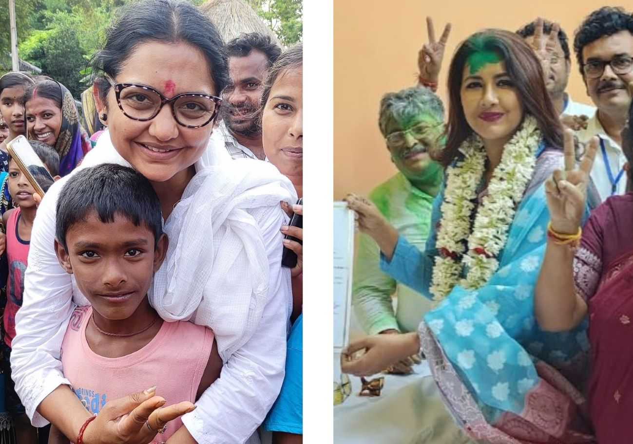 Actors Rachana Banerjee and June Maliah, both hosts – current and past, respectively - of Bengali TV quiz and game show Didi Number One boosted top Didi Mamata Banerjee’s political firepower  by adding Bengal’s Hooghly and Medinipur seats to Trinamool Congress’ kitty.