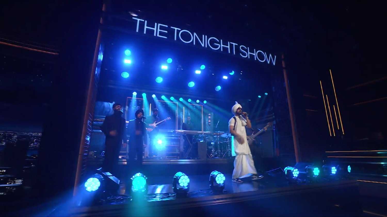 Diljit performs 'G.O.A.T.' on Jimmy Fallon's 'Tonight Show'