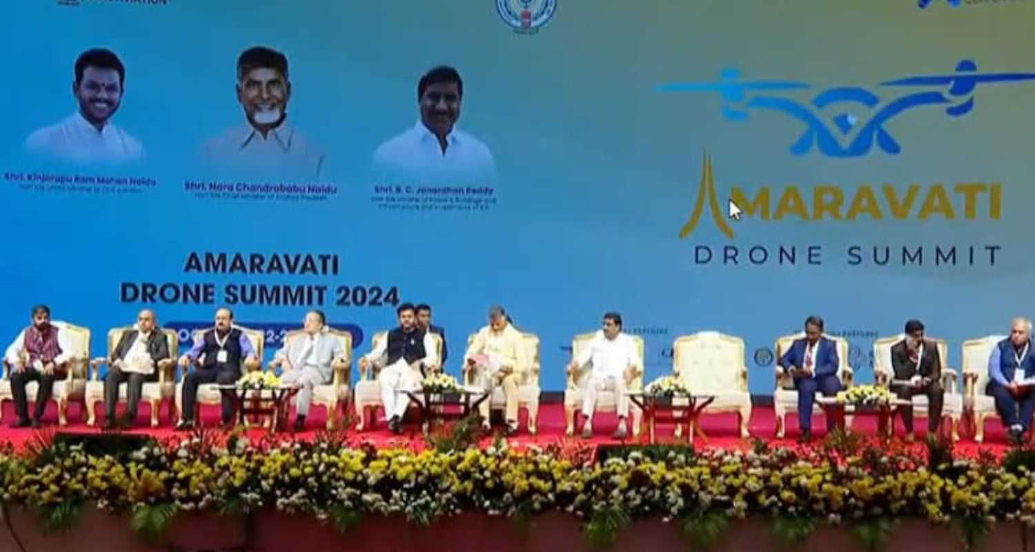 Naidu vows to make Andhra best ambassador for drone industry