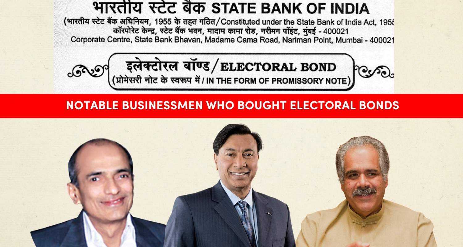 Images of Notable businessmen who bought electoral bonds.