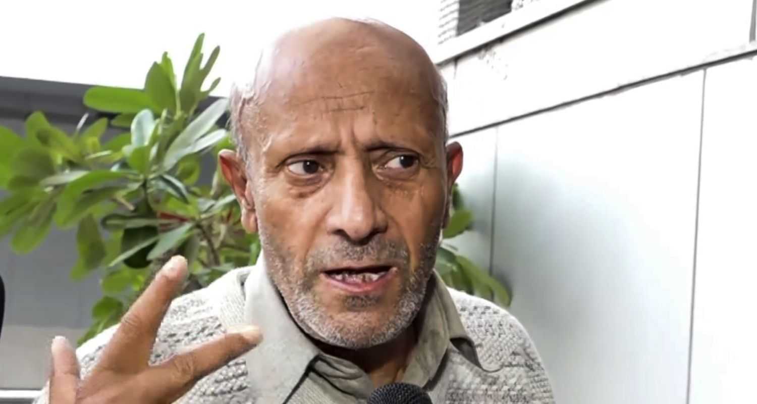 Baramulla MP Sheikh Abdul Rashid alias Engineer Rashid, talks to media, in New Delhi, Monday.