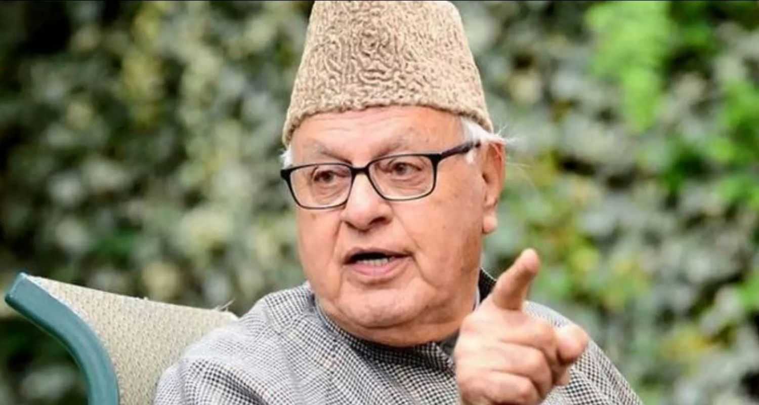 National Conference president Farooq Abdullah. Image: X 