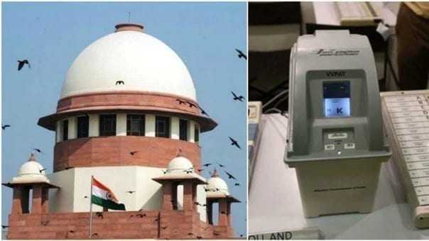 SC seeks clarity on EVM-VVPAT technicalities; ECI to respond post 2 pm