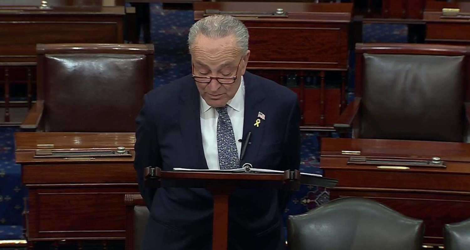 Image of Senator Democrat Schumer. 