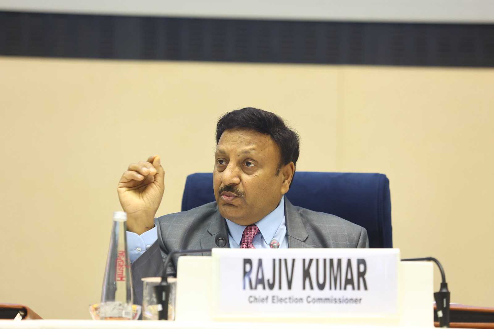 CEC Rajiv Kumar, Image X.