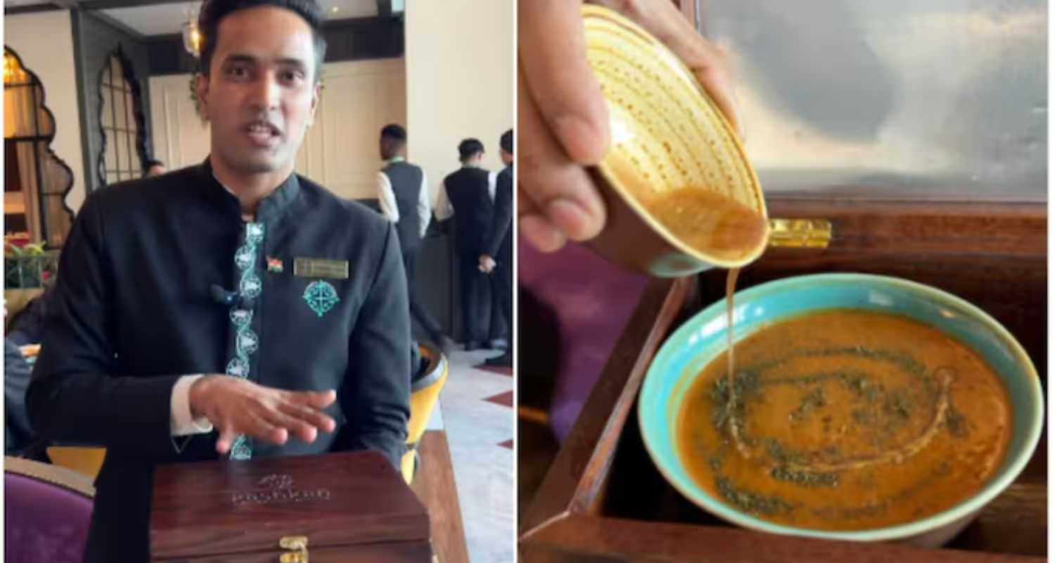 A special 24k gold dal by chef Ranveer Brar has gone viral.