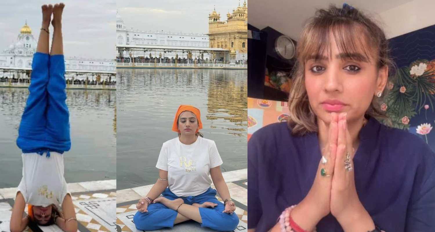 Archana Makwana, fashion designer and social media influencer gets police protection following threats after she performed yoga inside Golden Temple. 