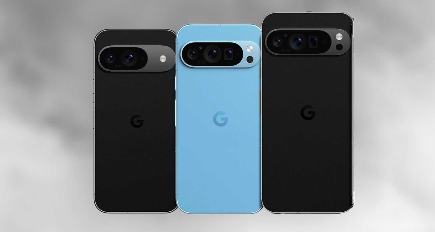 Pixel 9, Pixel 9 Pro, and Pixel 9 Pro XL.