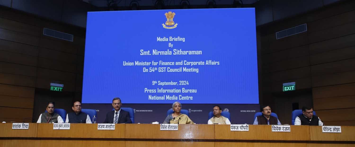 FM Sitharaman chairs GST Council's 54th meeting in Delhi, reviews key proposals