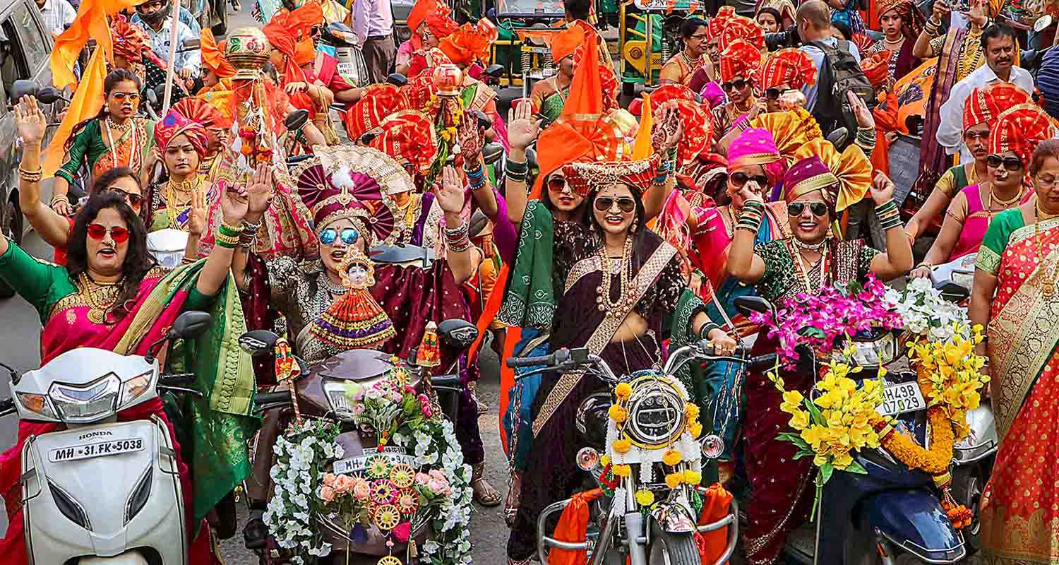 Celebrations on Gudi Padwa eve