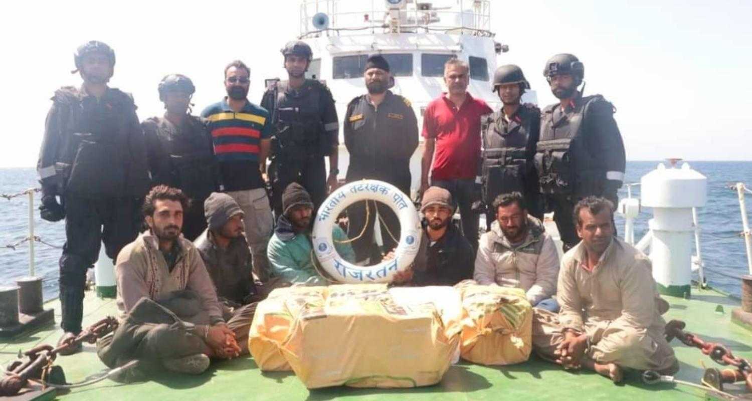 Approximately 80 kg of narcotics worth around Rs 480 crore.