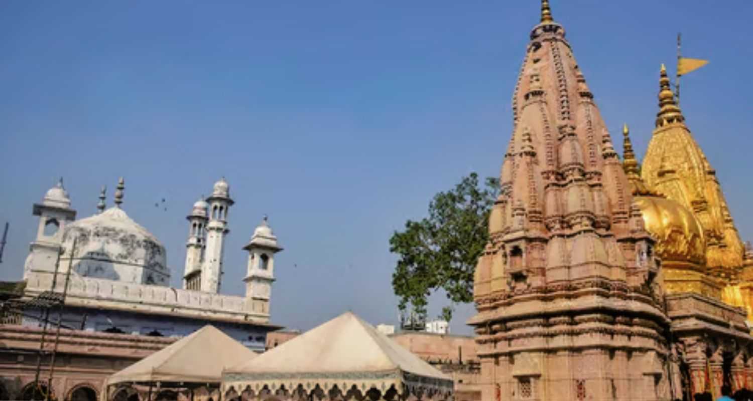 The Gyanvapi Mosque in Varanasi, Uttar Pradesh.