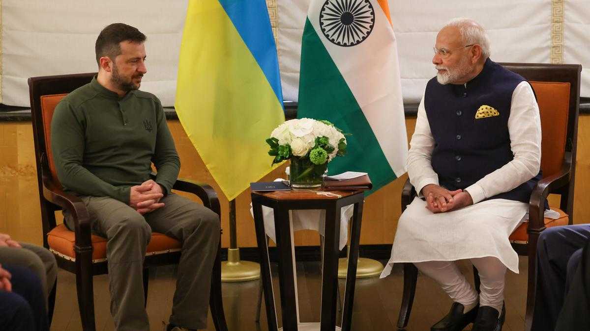 PM Modi meets Ukraine President Zelenskyy in US, third time in three months