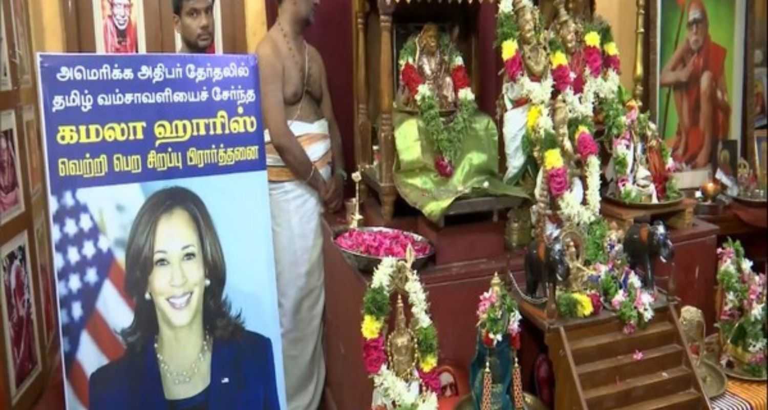 Harris' Indian roots pray for her victory
