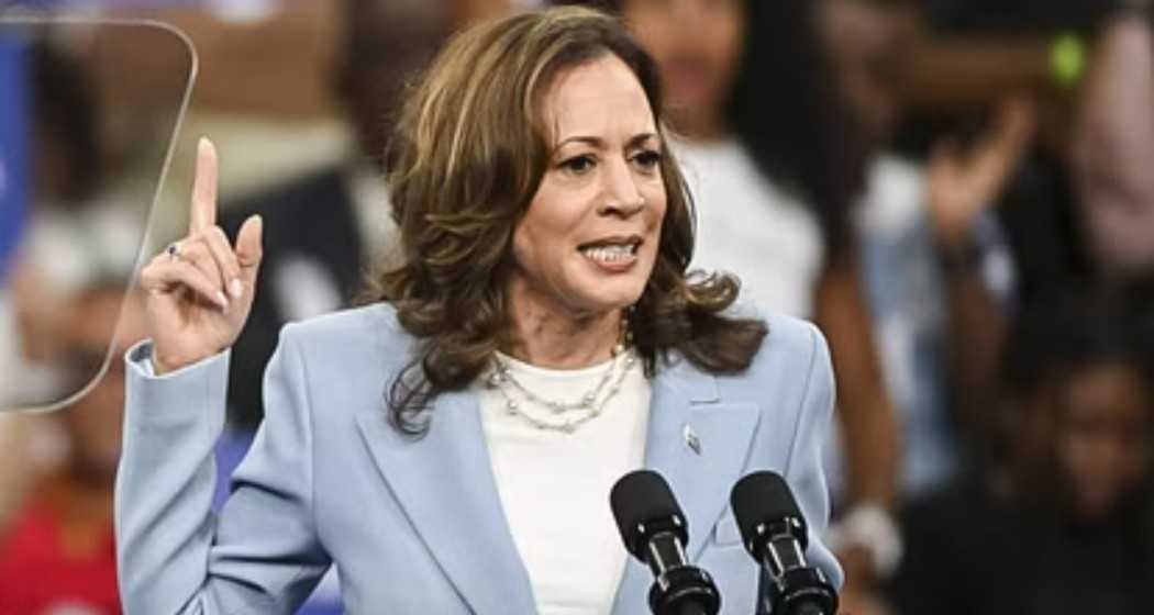 American Presidential candidate of Kamala Harris. 