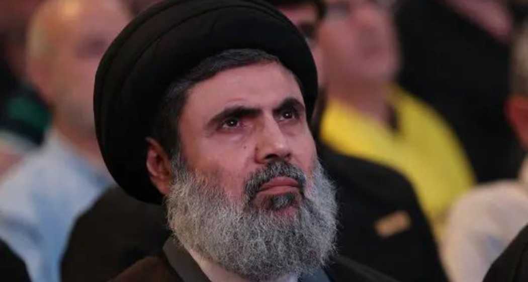 Senior Hezbollah official and likely successor to Hassan Nasrallah, Hashem Safieddine.